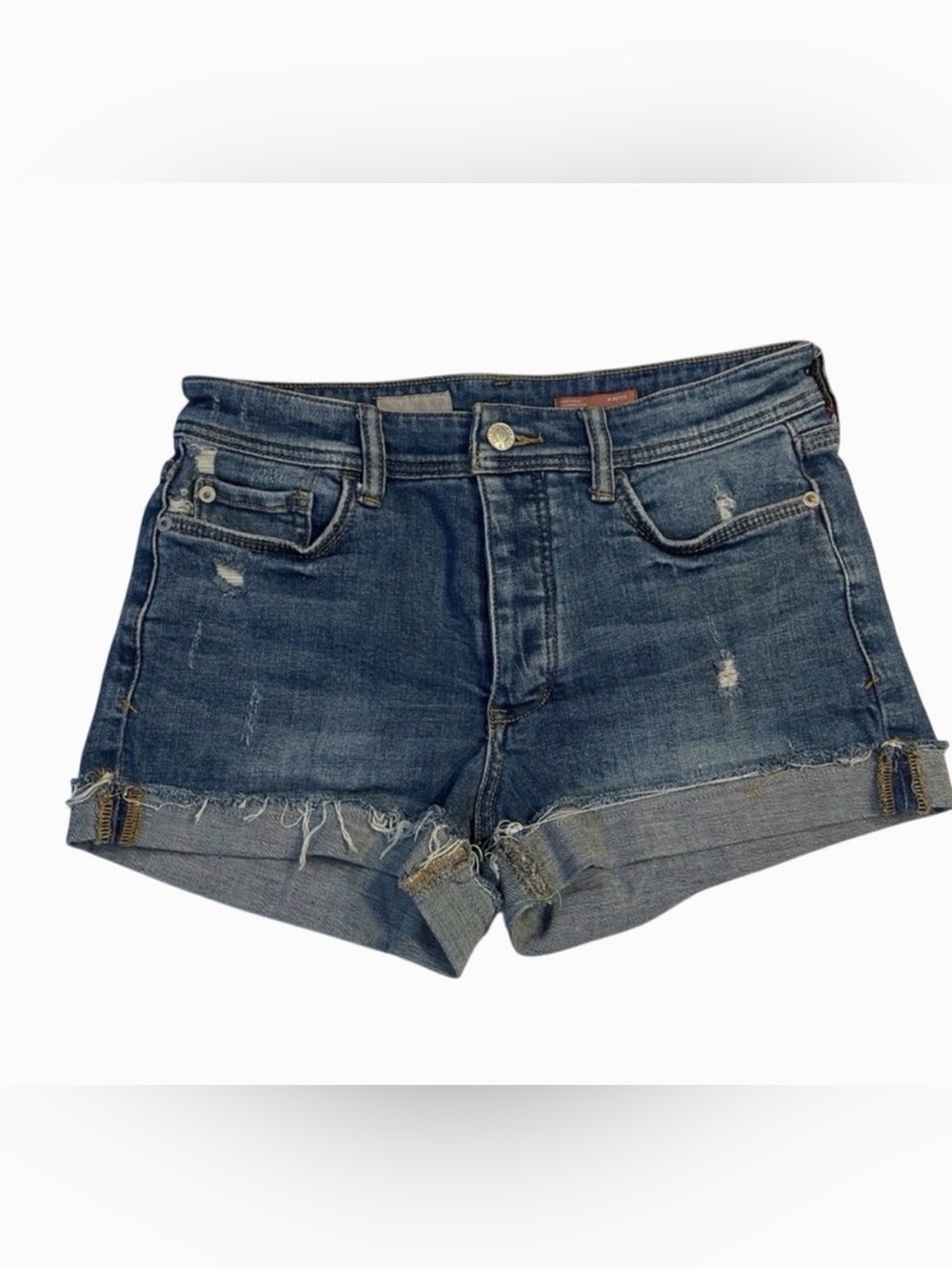 Anthropologie Pilcro Blue Jean Shorts - Picture 1 of 8